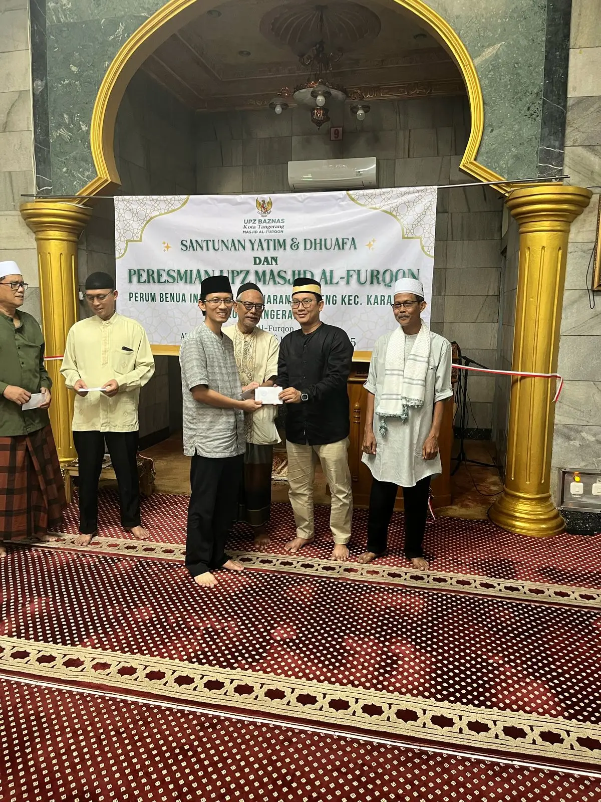 Arief Wibowo Hadiri Peresmian UPZ Masjid Al-Furqan Perkuat Pemberdayaan Ekonomi Berbasis Masjid