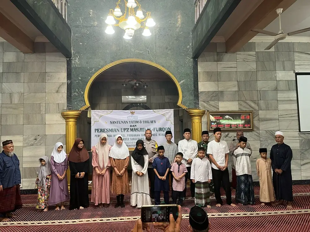 Arief Wibowo Hadiri Peresmian UPZ Masjid Al-Furqan Perkuat Pemberdayaan Ekonomi Berbasis Masjid