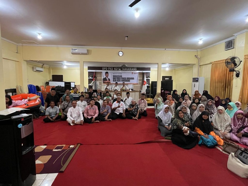 DPC PKS Kecamatan Tangerang Gelar Sarasehan dan Buka Puasa Bersama Anggota DPRD Kota Arief Wibowo