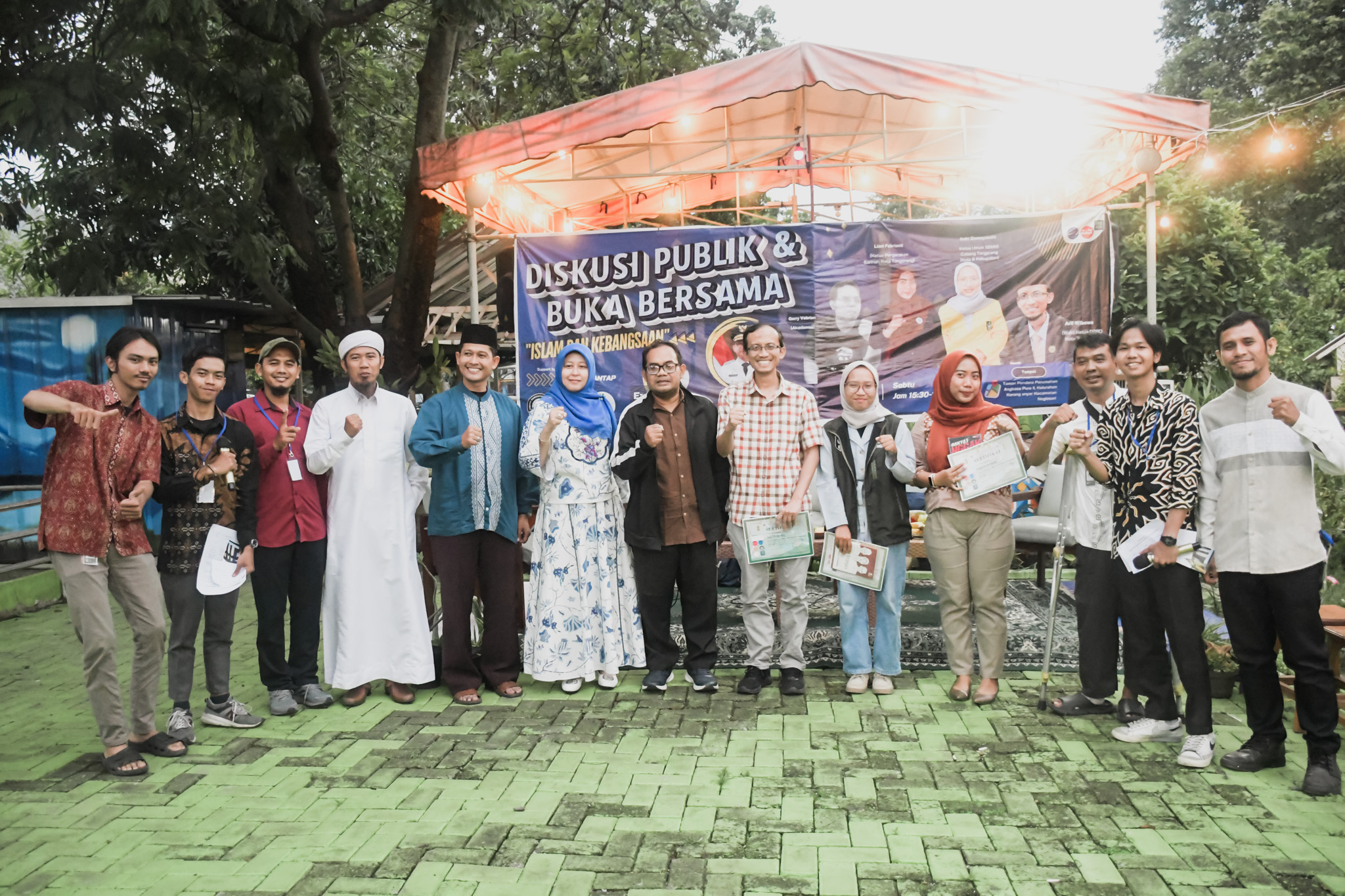 Diskusi Publik “Islam dan Kebangsaan”, Arief Wibowo Sejarah yang Sejalan, Bukan untuk Dibenturkan