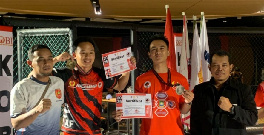 Atlet IBCA MMA Kota Tangerang Meraih Prestasi Gemilang di Kejurnas Surabaya 2025