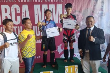 Dua Atlet Kota Tangerang Rebut Medali Emas Kejurnas IBCA MMA