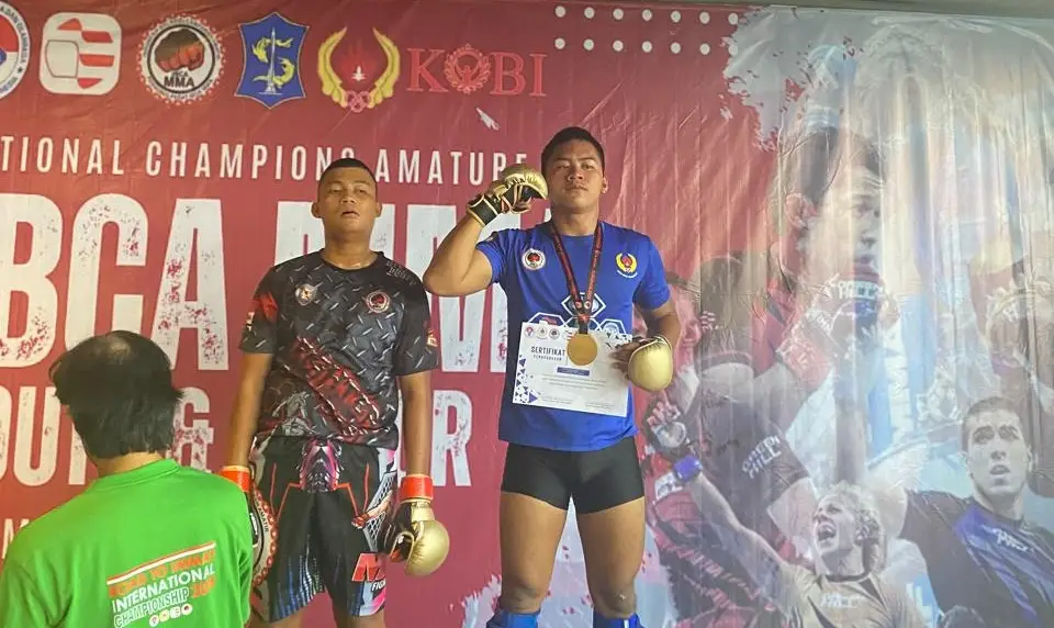 Dua Atlet Kota Tangerang Rebut Medali Emas Kejurnas IBCA MMA