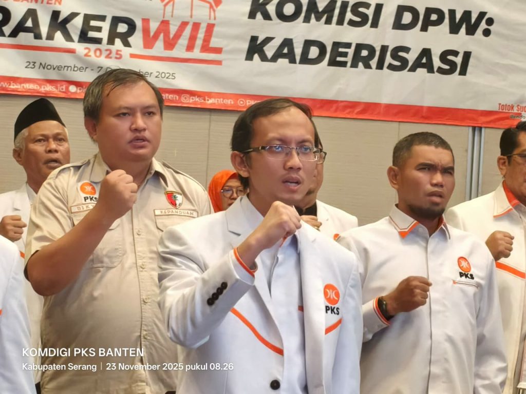 Arief Wibowo Hadiri Pembukaan Rakerwil PKS Banten - Arief Wibowo Dewan Pilihan Tangerang
