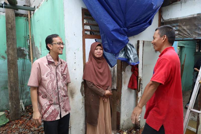 Survey Bedah Rumah Tanah Tinggi 5 - Arief Wibowo DPRD Kota Tangerang