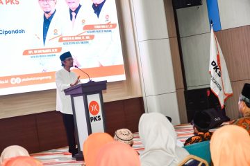 Halal Bihalal PKS Kota Tangerang : Sekretaris DPW PKS Banten Arief Wibowo Tekankan Solidaritas Kader dan Siapkan Jaminan Kesehatan - Arief Wibowo Dewan Tangerang