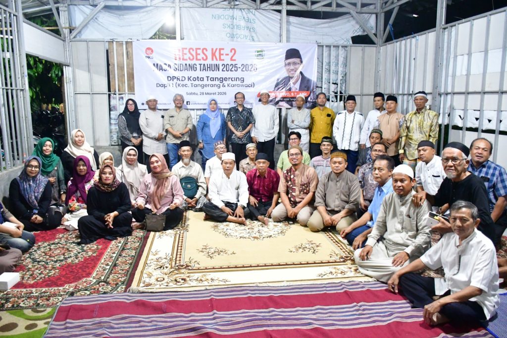 Reses di Buaran Indah, Arief Wibowo Tegaskan Komitmen Beri Solusi Nyata untuk Warga - Arief Wibowo DPRD Kota Tangerang