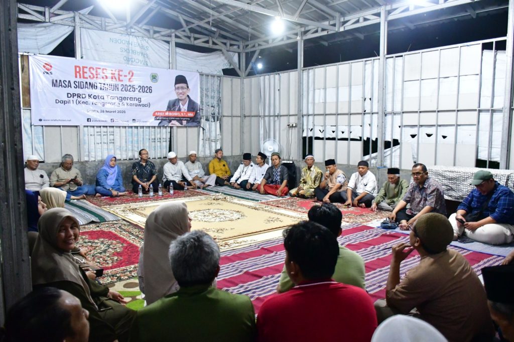 Reses di Buaran Indah, Arief Wibowo Tegaskan Komitmen Beri Solusi Nyata untuk Warga - Arief Wibowo DPRD Kota Tangerang